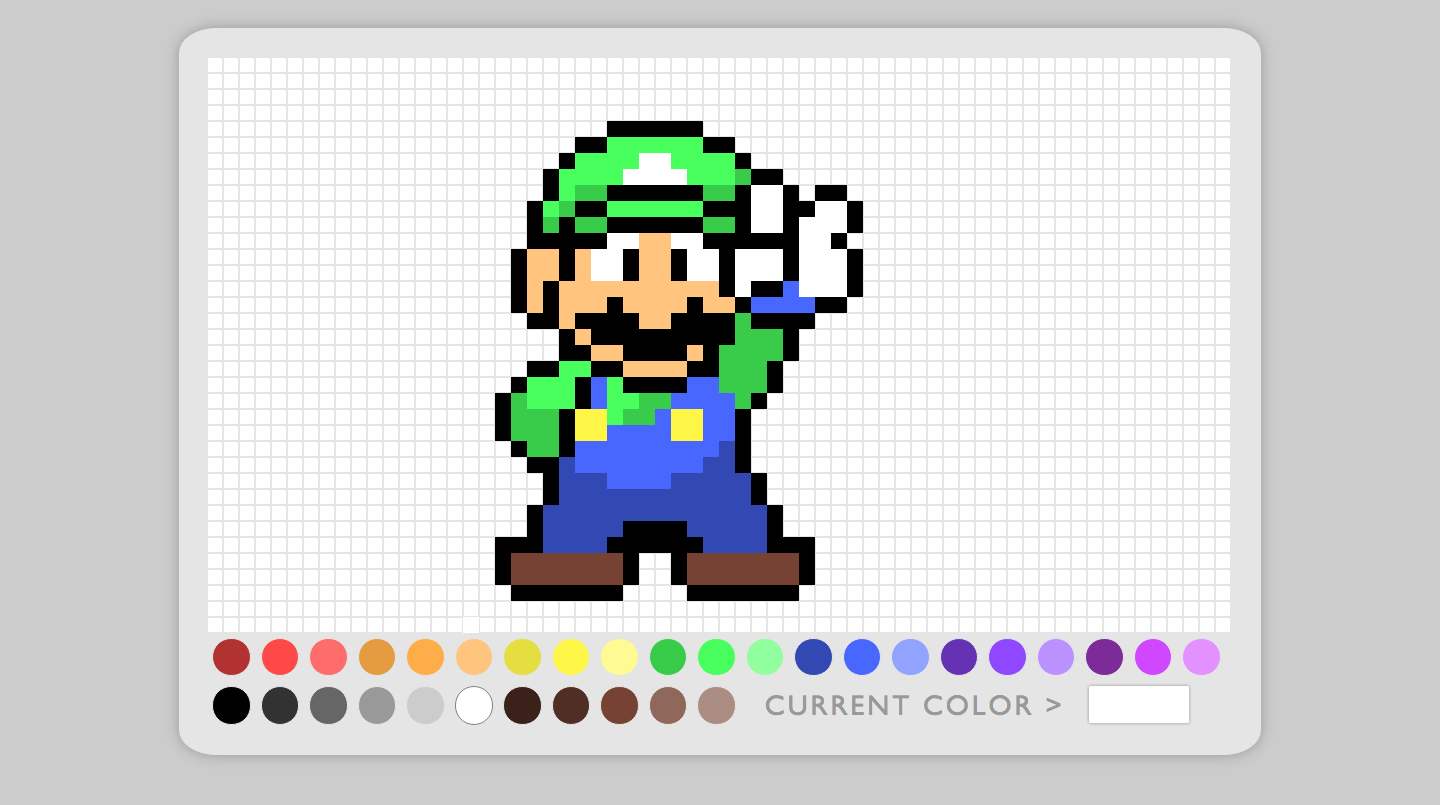 Example of Pixel Art Maker